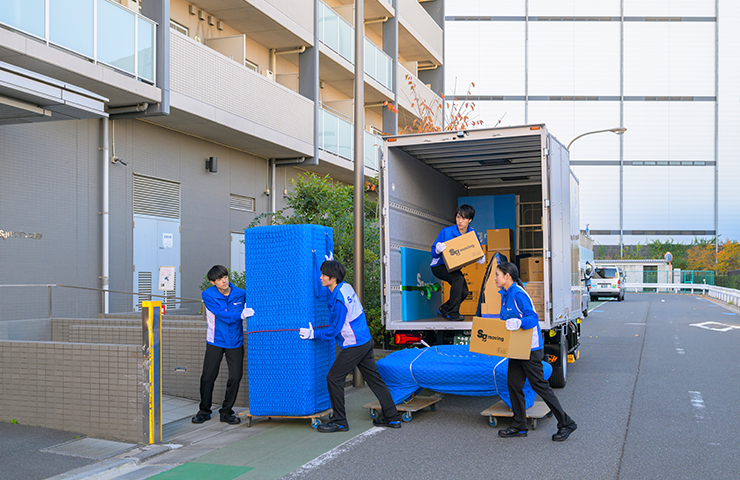 マンション一斉入居