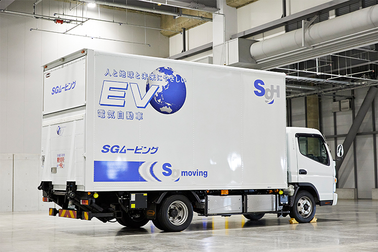 SGムービング イケア・ジャパンと連携してCO2排出量の削減に向けEVトラックを導入